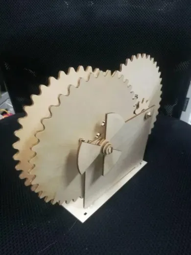 第二次做机械模型能做成啥样?(图2) 第二次做机械模型能做成啥样?(图2)